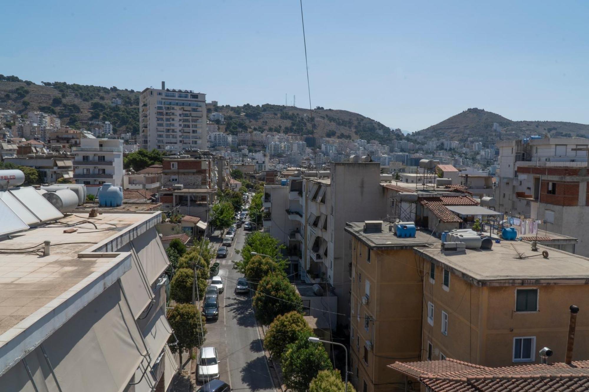 Apartmán Center Sea View Sarandë Exteriér fotografie
